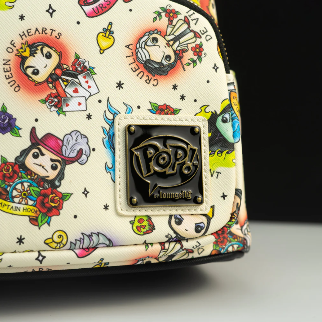 Funko Pop! by Loungefly Disney Villains Tattoo Mini Backpack