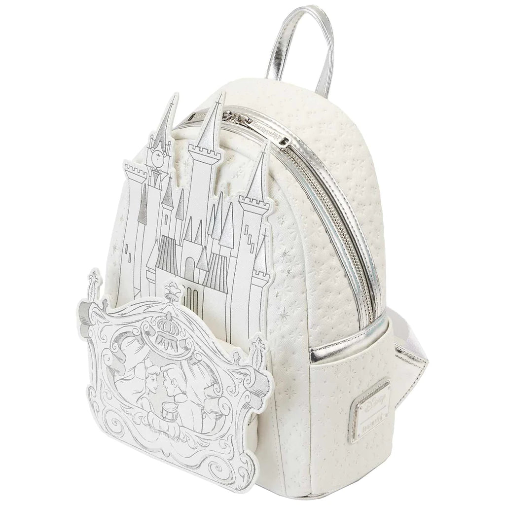 Mini on sale silver backpack