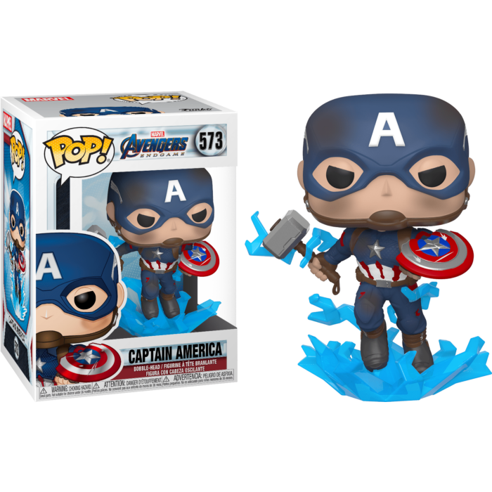 Thor store Bucket & Captain America Funko Pop