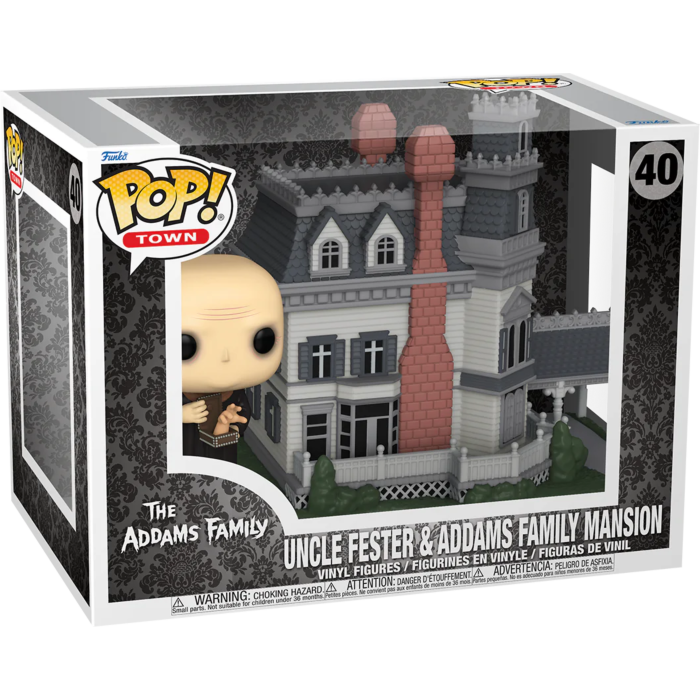 The Addams Family Uncle Fester Addams Family Mansion Funko Pop 40 Titan Pops