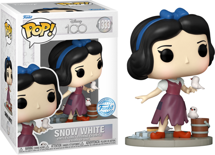 Funko Pop Disney 100Th Anniversary 1333 - Snow White EXCLUSIVE Special  Edition