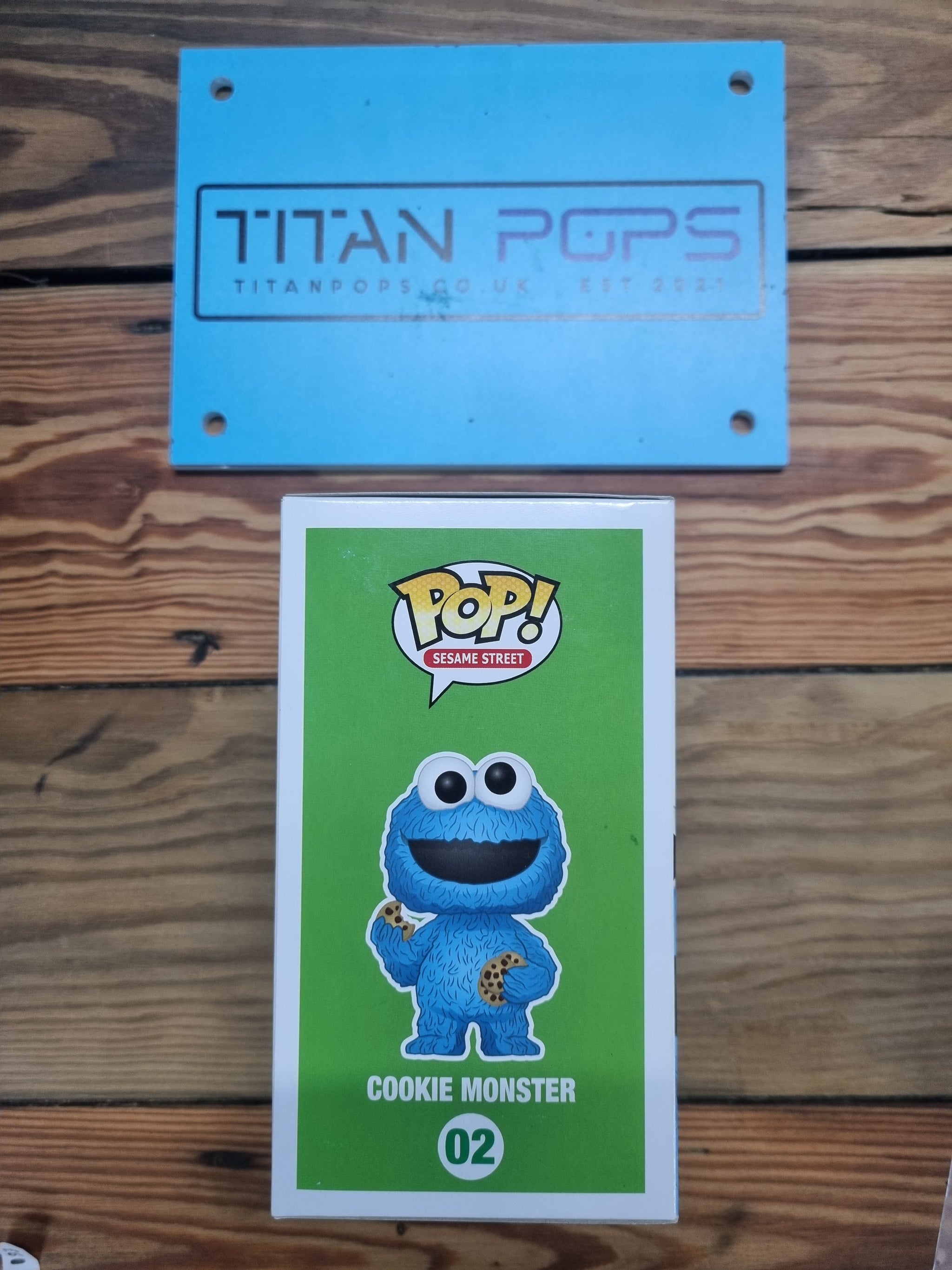 Funko Pop buying Sesame Street Cookie Monster NYCC Exclusive (FLOCKED)