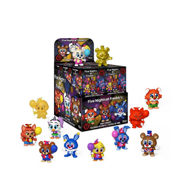 FNAF VR Mystery Mini opened 12 popular pack (Everything Included)