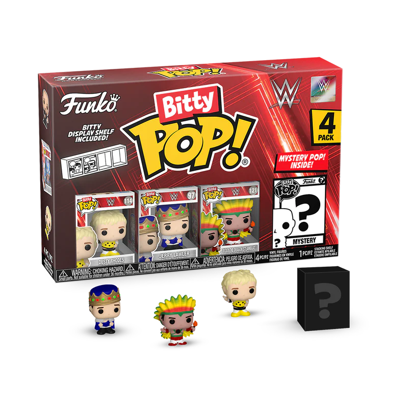 WWE Bitty Funko Pops Titan Pops