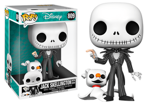 Disney A Nightmare Before Christmas Jack Skellington & Zero 10 Inch Pop #809