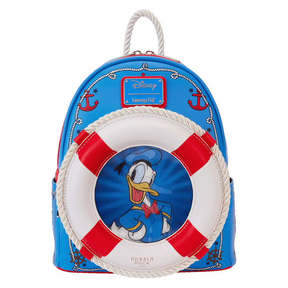 Disney Donald Duck 90th Anniversary Loungefly Mini Backpack