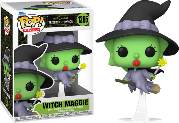 The Simpsons Treehouse of Horror Witch Maggie Funko Pop #1265