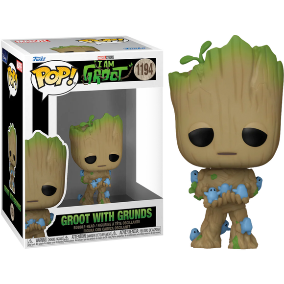 Marvel I am Groot Groot with Grunds Funko Pop #1194