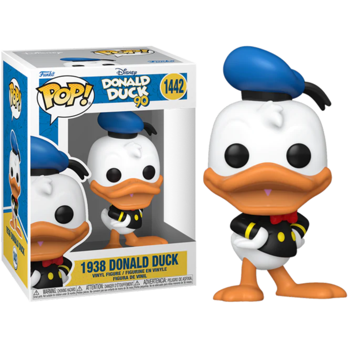 Disney Donald Duck 90th Anniversary Angry Donald Duck Funko Pop # 1442 ...