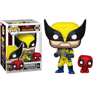 Marvel Deadpool 3 Wolverine with Babypool Funko Pop #1403