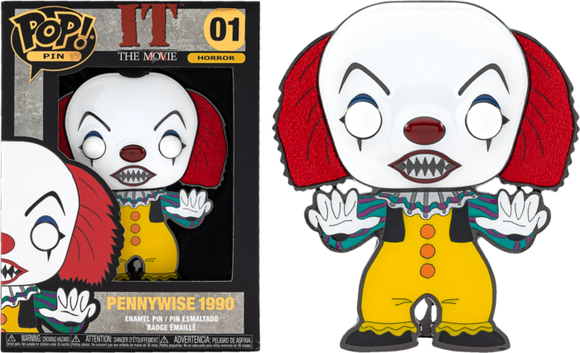 IT Pennywise 1990 Funko Pop Enamel Pin #01 w/chance of Chase
