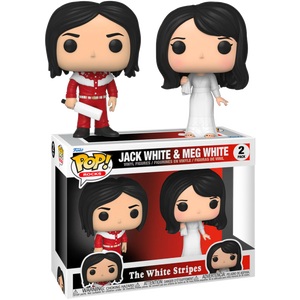 The White Stripes Jack White & Meg White Funko Pop 2 Pack