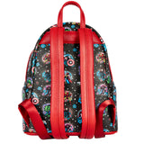 Marvel Loungefly Avengers Floral Tattoo Mini Backpack